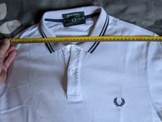 Polo Fred Perry Blanco Edición especial
