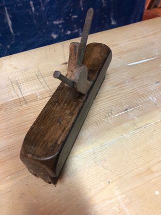 Herramienta de carpintería antigua