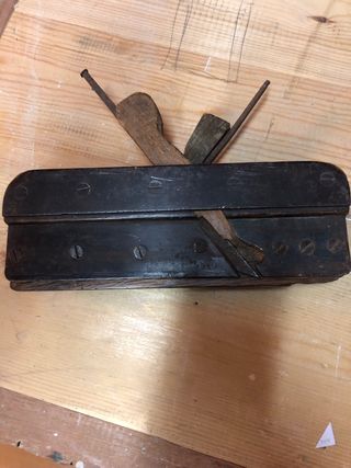 Herramienta de carpintería antigua