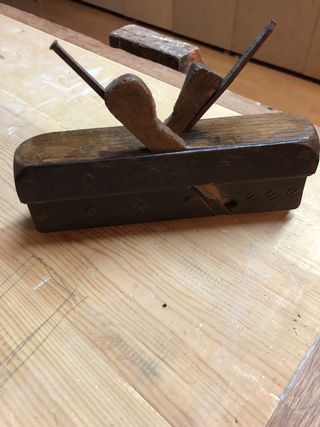 Herramienta de carpintería antigua