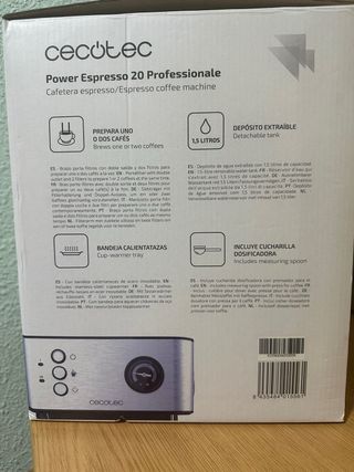 CAFETERA POWER EXPRESSO 20 PROFESSIONALE