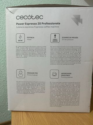 CAFETERA POWER EXPRESSO 20 PROFESSIONALE