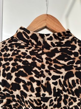 Blusa estampado leopardo