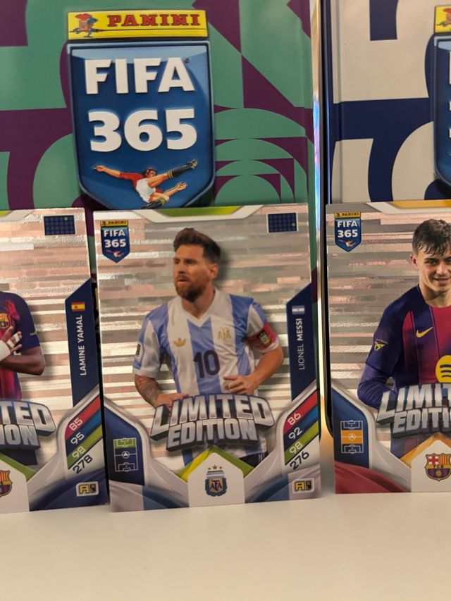 Cromos Panini FIFA 365 Edición Limitada