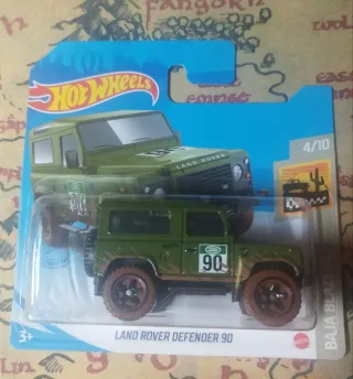 Hot Wheels Land Rover Defender 90 Baja Blazers