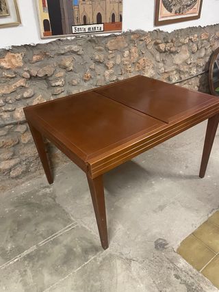 Mesa de madera extensible