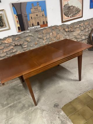 Mesa de madera extensible