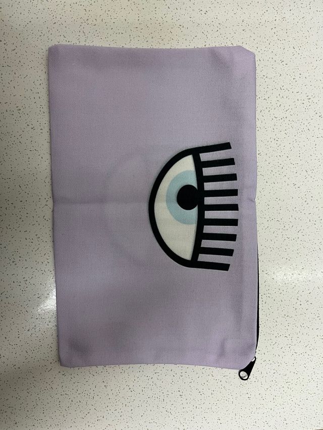 Pochette donna occhio viola