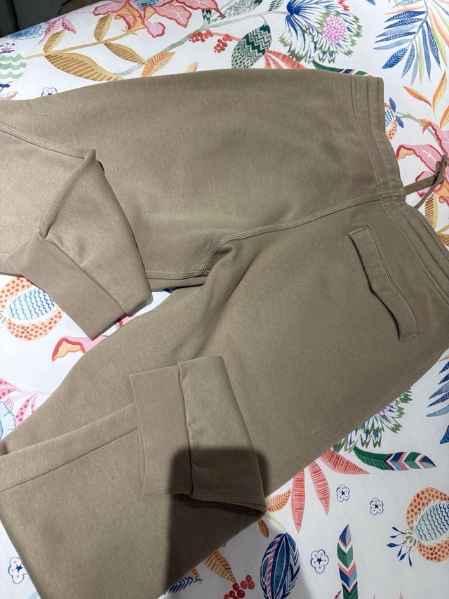 Jogger Nike Hombre Algodón beig