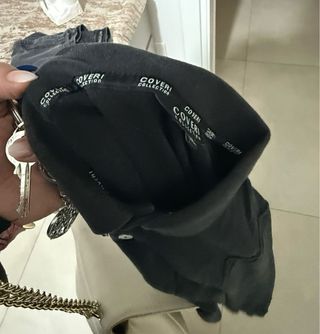 Maglia Coveri XXL Nera Maniche Lunghe