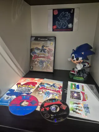 Pokemon Colosseum + Pokemon Box Gamecube PAL ES