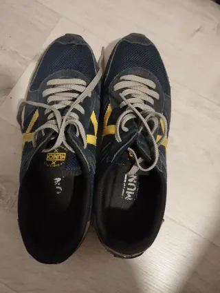 Zapatillas Munich Azul y Amarillo
