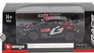 Burago 1/43 Toyota Yaris GR Rally Hybrid