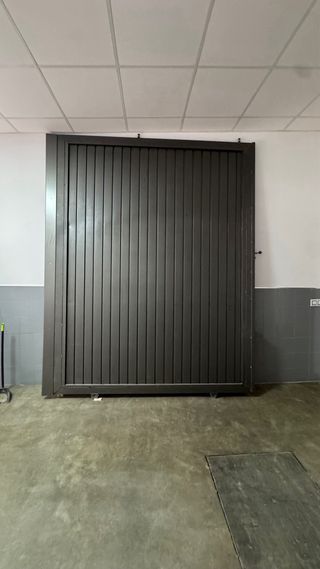 Puerta corredera en hierro 3,40m x 3m