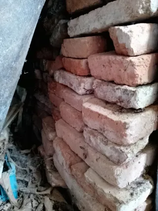 200pz+ 50 metà. Lotto Mattoni vecchi antichi