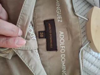 Falda safari beige con cinturón