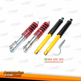KIT SUSPENSIONES ROSCADAS RENAULT R19, R19 CHAMAD