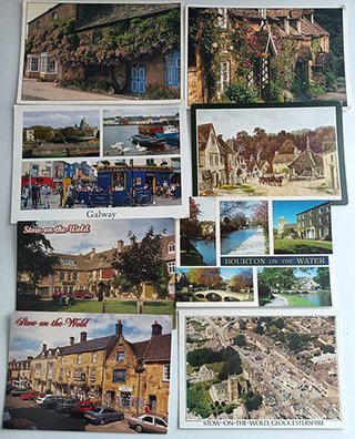 Cartoline vintage USA  & UK