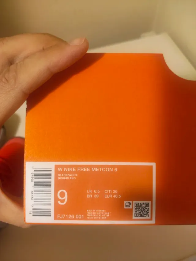 T40,5 Nike Free Metcon 6