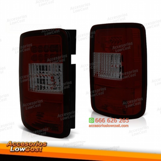 Faros traseros LED rojos ahumados para Volkswagen
