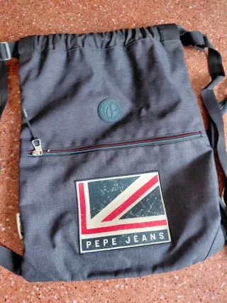 Mochilas Pepe Jeans Azul y Multicolor