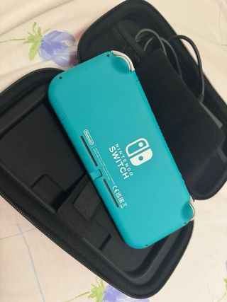 Nintendo Switch Lite Turchese + custodia