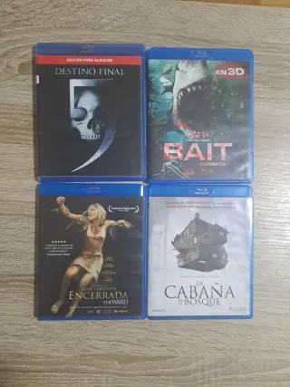 Pack 4 Blu-ray Terror: Destino Final, Bait, Encerr