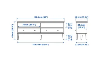 Mueble bajo TV IKEA