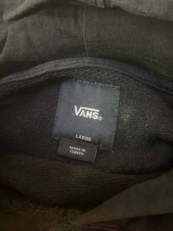 Sudadera Vans Off The Wall Negra | Talla L