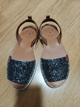 Sandalias Popa Glitter Talla 40