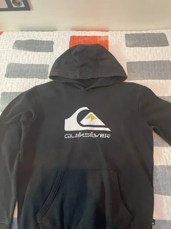 Sudadera Quicksilver Negra | Talla 14