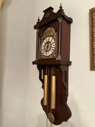 Reloj de Pared Tradicional Madera