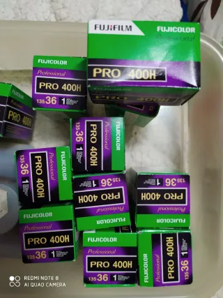 5xFujifilm Fujicolor PRO 400H Pellicola 35mm