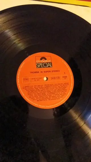 Tromba in Super Stereo 33 giri LP
