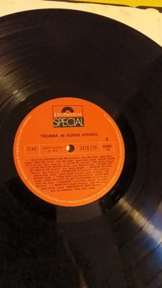 Tromba in Super Stereo 33 giri LP