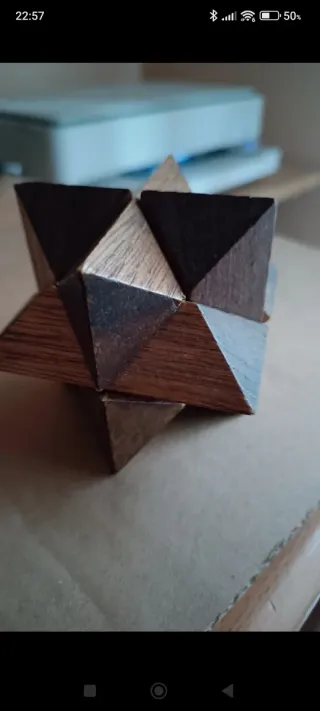 Stella rompicapo puzzle legno