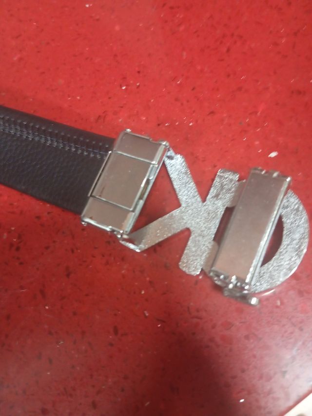 Cinturón Calvin Klein Negro Hebilla CK