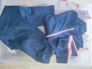 Chándal niña azul y rosa