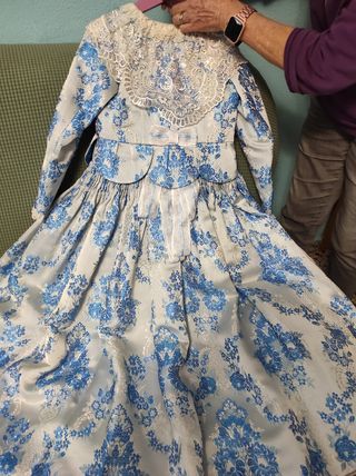 Traje de fallera niña 7-8 años