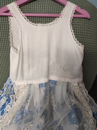 Traje de fallera niña 7-8 años