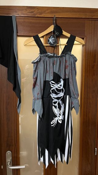 Disfraz Pirata Zombie Talla M
