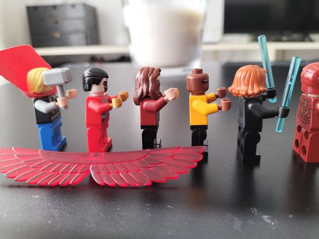 Lote 7 Minifiguras Marvel LEGO Super Héroes