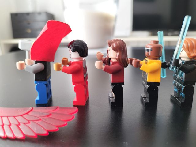 Lote 7 Minifiguras Marvel LEGO Super Héroes