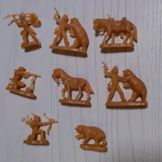 Lotto 8 Soldatini Atlantic 1/72 H0