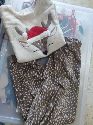 Pijama Ciervo Calentito Primark Talla M