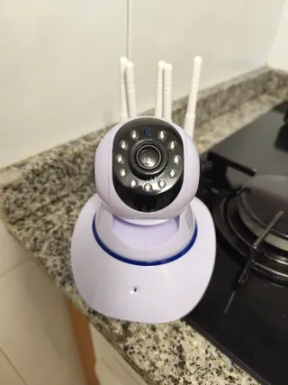 Cámara Vigilancia WiFi HD + Audio