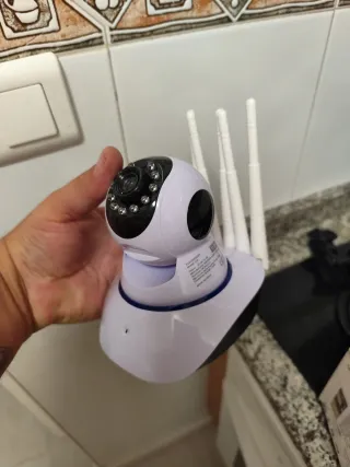 Cámara Vigilancia WiFi HD + Audio