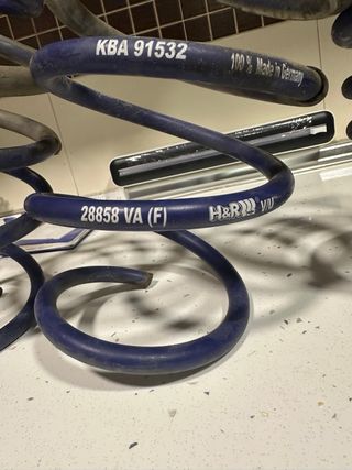Muelles H&R 28858 VA (F) y 28858 HA (R)