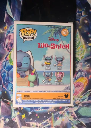 Funko Pop! Stitch Durmiendo 1607 Flocked