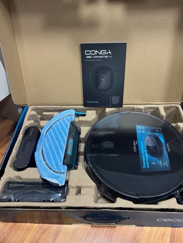 Robot aspirado Conga 1990 Conected X 
(PRECINTADO)